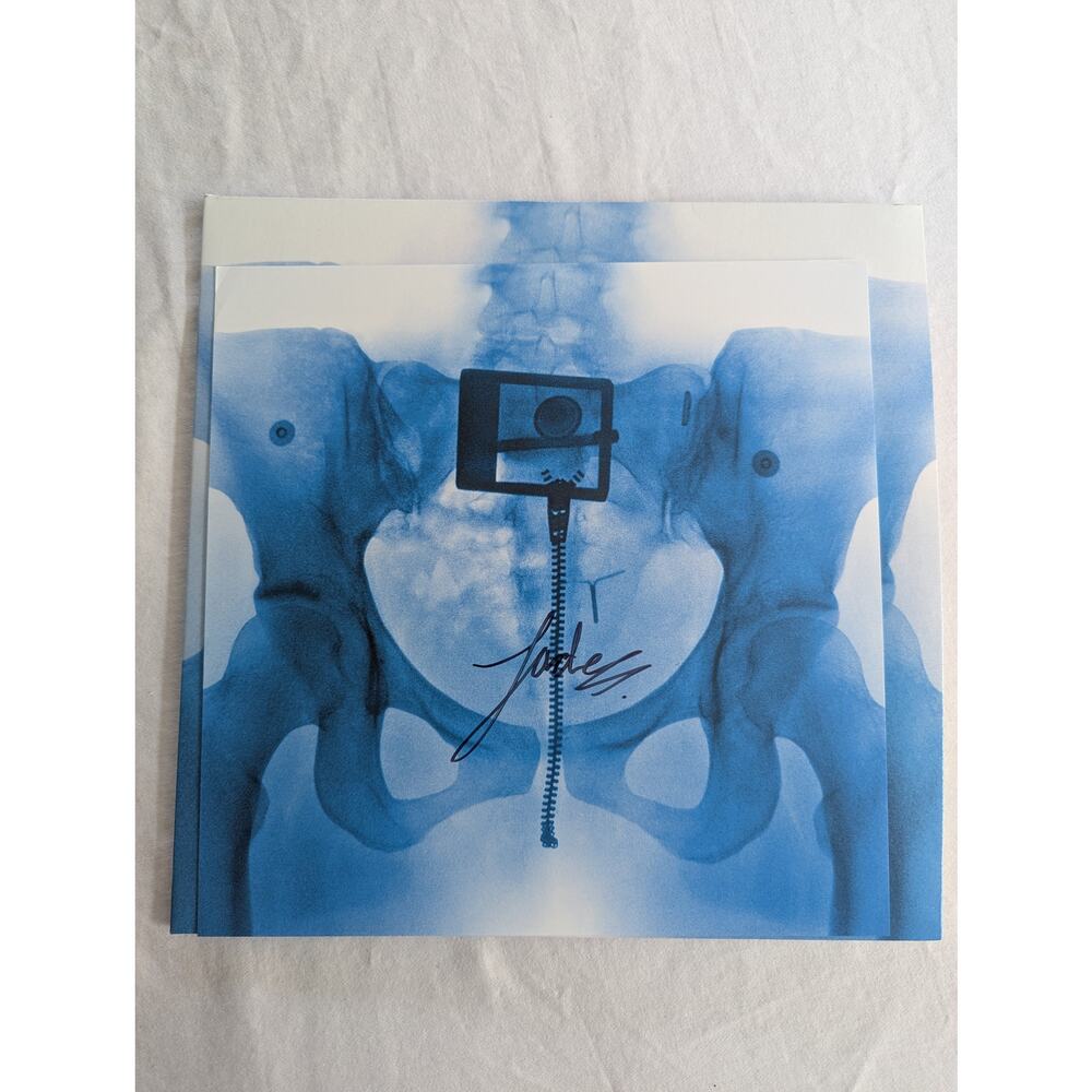 Lorde Signed Vinyl Virgin LP Autographed X-Ray Picture Disc